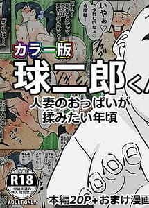 Cover / Color Han- Kyuu Jirou-kun Hitozuma no Oppai ga Momitai Toshigoro / カラー版 球二郎くん 人妻のおっぱいが揉みたい年頃 | View Image! | Read now!