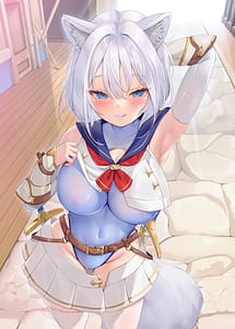 Page 1: 000.jpg | 白狼剣士ハティちゃんのえっちな冒険の書 | View Page!