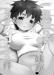 Page 2: 001.jpg | 一年ぶりに会った妹がなんかスゴかった件。 | View Page!