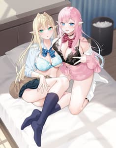 Page 3: 002.jpg | 肉食系ヴィーガンギャルエルフは弟ちんぽに夢中 | View Page!