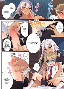 Page 3: 002.jpg | トラトリトル無垢な坊ちゃまのもとにサキュバスメイドがやってきた | View Page!