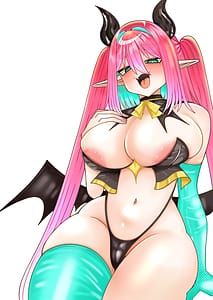 Page 2: 001.jpg | 雑魚狩りしてただけのサキュバスおち×ぽケース | View Page!