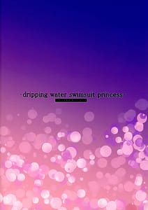 Page 2: 001.jpg | C105) dripping water swimsuit princess プリコネ水着本フルカラー | View Page!