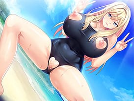 Image 4 | 巨乳ヤンキーはボク専用マゾオナホ彼女～田舎の浜辺でヤリまくる夏休み～ | View Image!