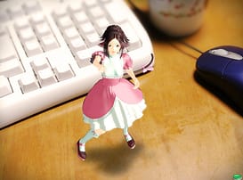 Image 1 | おさわりシリーズVol.6 デスクトップフェアリー リルララ | View Image!