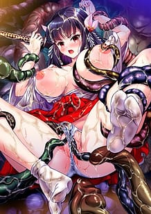 Cover / Miko Hime Inma Den - Ishu Shokushu Ikenie Naedoko / 巫女姫淫魔伝 異種触手・生贄苗床 / View Image!